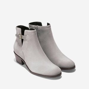 $200 NEW Cole Haan Willette suede gray booties 7.5